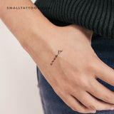 'Create' Temporary Tattoo (Set of 3)