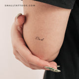 Dad Temporary Tattoo (Set of 3)