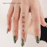 HP Symbol Chain Temporary Tattoo (Set of 3)