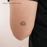 Sea Sun Temporary Tattoo (Set of 3)
