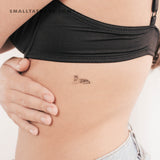 Tiger Resting Temporary Tattoo (Set of 3)