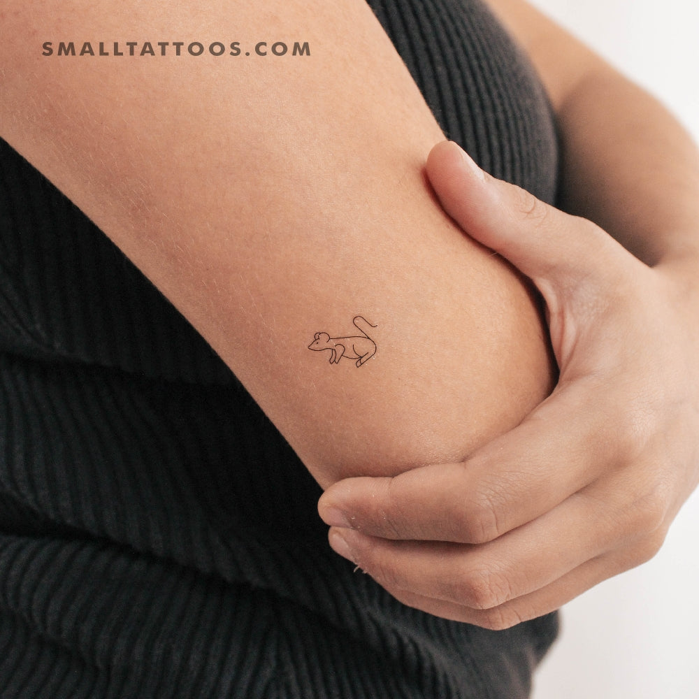 Rat Temporary Tattoo (Set of 3)