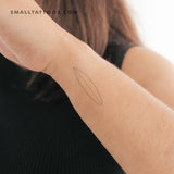 Surfboard Temporary Tattoo (Set of 3)
