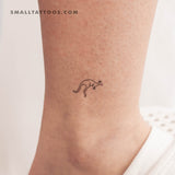Kangaroo Temporary Tattoo - Set of 3