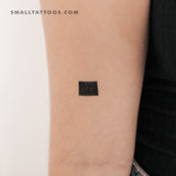 Colorado Map Temporary Tattoo (Set of 3)