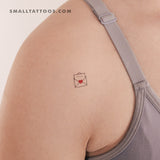 Open Love Letter Temporary Tattoo (Set of 3)