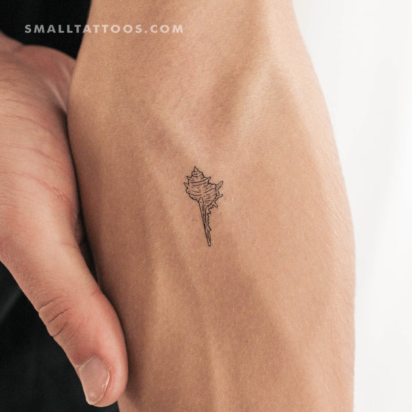 Tulip Shell Temporary Tattoo (Set of 3)