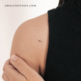 C Handwritten Letter Temporary Tattoo (Set of 3)