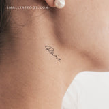 Rare Temporary Tattoo (Set of 3)