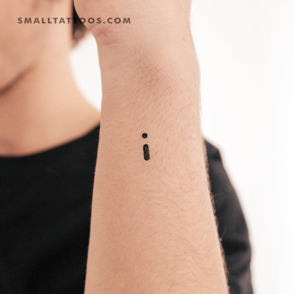 Morse A Temporary Tattoo (Set of 3)