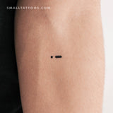 Morse A Temporary Tattoo (Set of 3)