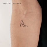 High Heel Temporary Tattoo (Set of 3)
