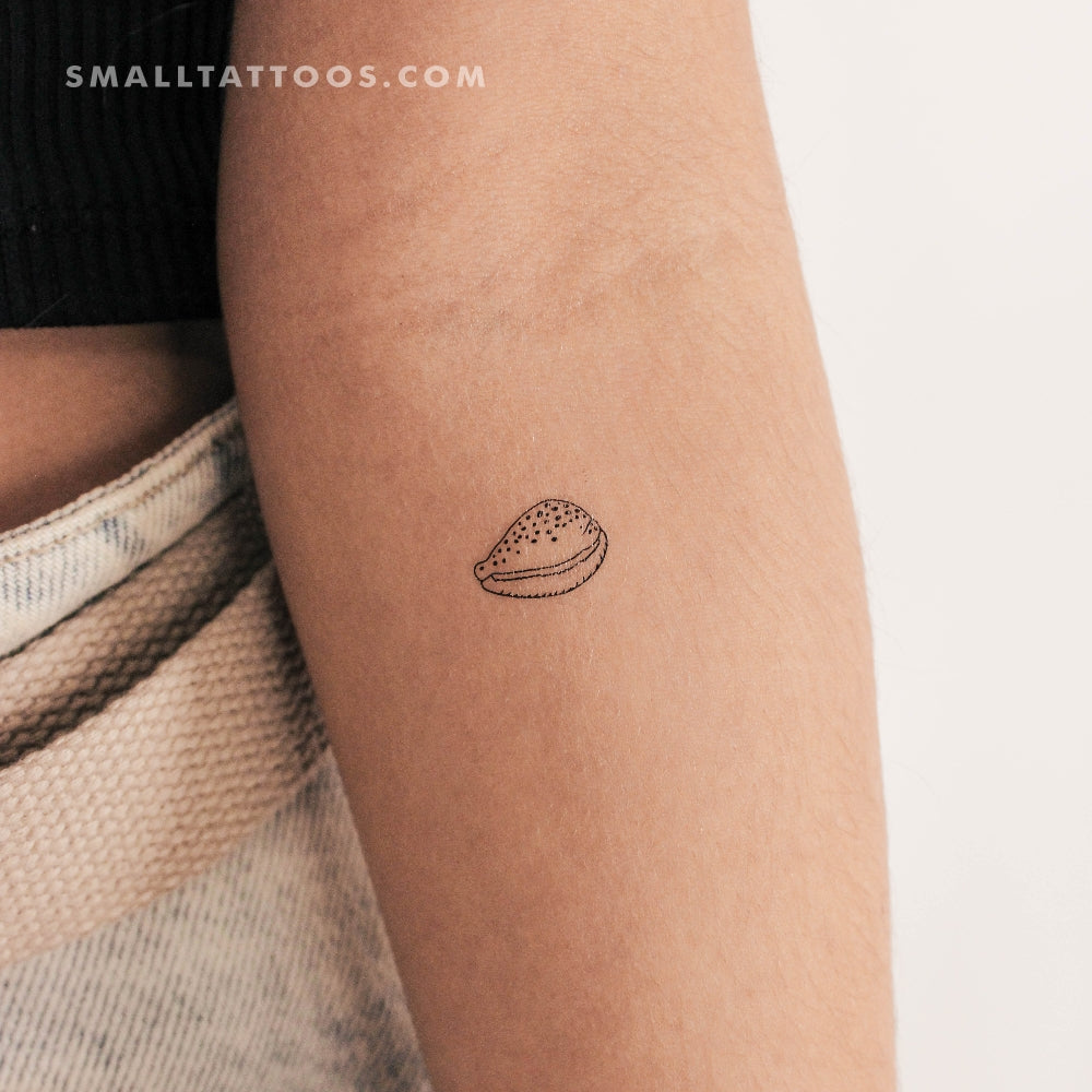 Cowrie Shell Temporary Tattoo (Set of 3)