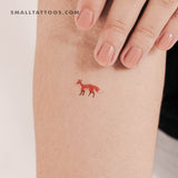 Fox Temporary Tattoo (Set of 3)