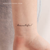Beautiful Temporary Tattoo (Set of 3)