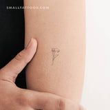 Calla Lily Temporary Tattoo (Set of 3)