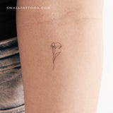 Calla Lily Temporary Tattoo (Set of 3)