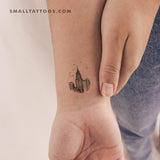 Chrysler Building Temporary Tattoo (Set of 3)