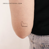 Yorkshire Terrier Temporary Tattoo (Set of 3)