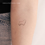 Newfoundland Temporary Tattoo (Set of 3)