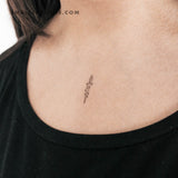 Dagger Temporary Tattoo (Set of 3)