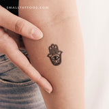 Small Hamsa Temporary Tattoo (Set of 3)