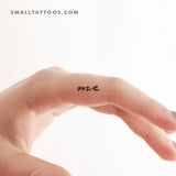 Me Temporary Tattoo (Set of 3)