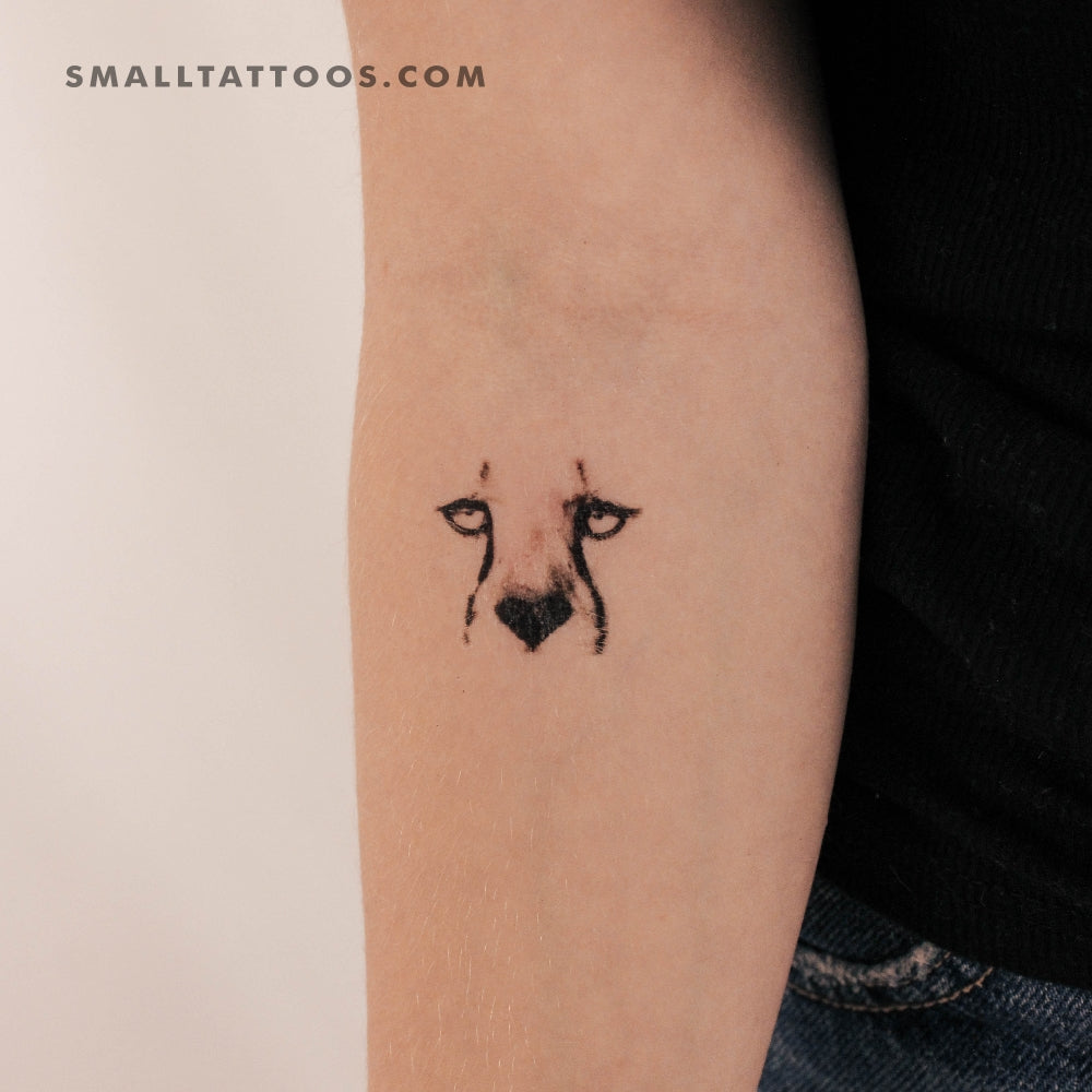Cheetah Temporary Tattoo (Set of 3)