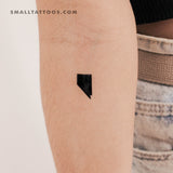 Nevada Map Temporary Tattoo (Set of 3)