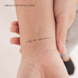 Why So Serious? Temporary Tattoo (Set of 3)