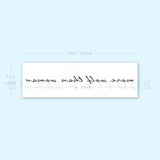 More Wolf Than Woman Temporary Tattoo (Set of 3)