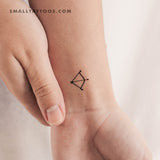 Bow and Arrow Temporary Tattoo (Set of 3)