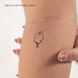 Hen Temporary Tattoo - Set of 3
