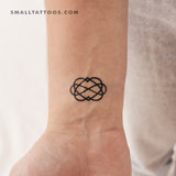Love Knot Temporary Tattoo (Set of 3)