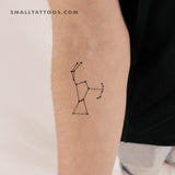 Orion Constellation Temporary Tattoo - Set of 3