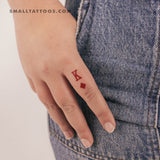 King Of Diamonds Temporary Tattoo - Set of 3