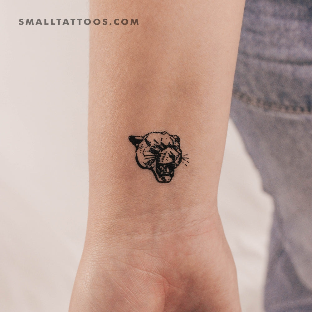 Panther Temporary Tattoo (Set of 3) – Small Tattoos