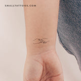 Sign Language Friend Temporary Tattoo (Set of 3)