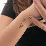 Chamomile By Ann Lilya Temporary Tattoo (Set of 3)