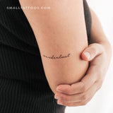 'Wanderlust' Temporary Tattoo (Set of 3)