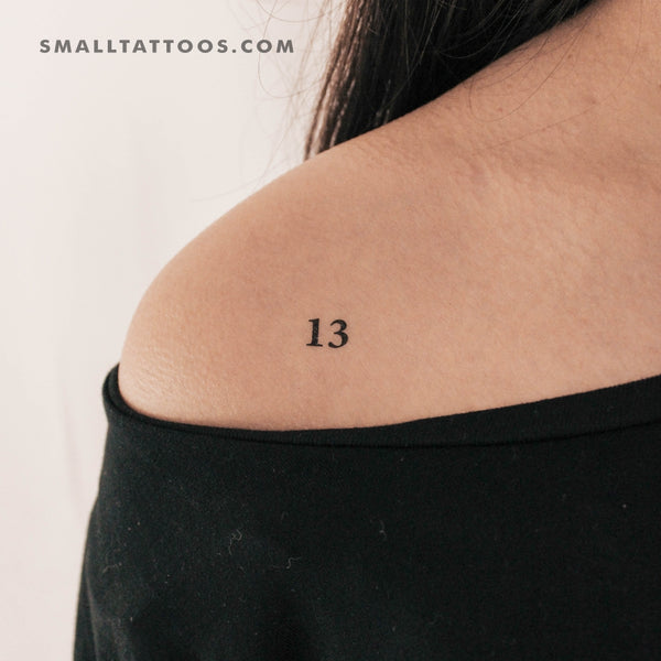 13 Temporary Tattoo (Set of 3)