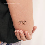 Dice Temporary Tattoo (Set of 3)