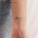 Dice Temporary Tattoo (Set of 3)