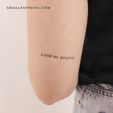 Made By Heaven Temporary Tattoo - Set of 3