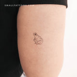 Toad Temporary Tattoo - Set of 3