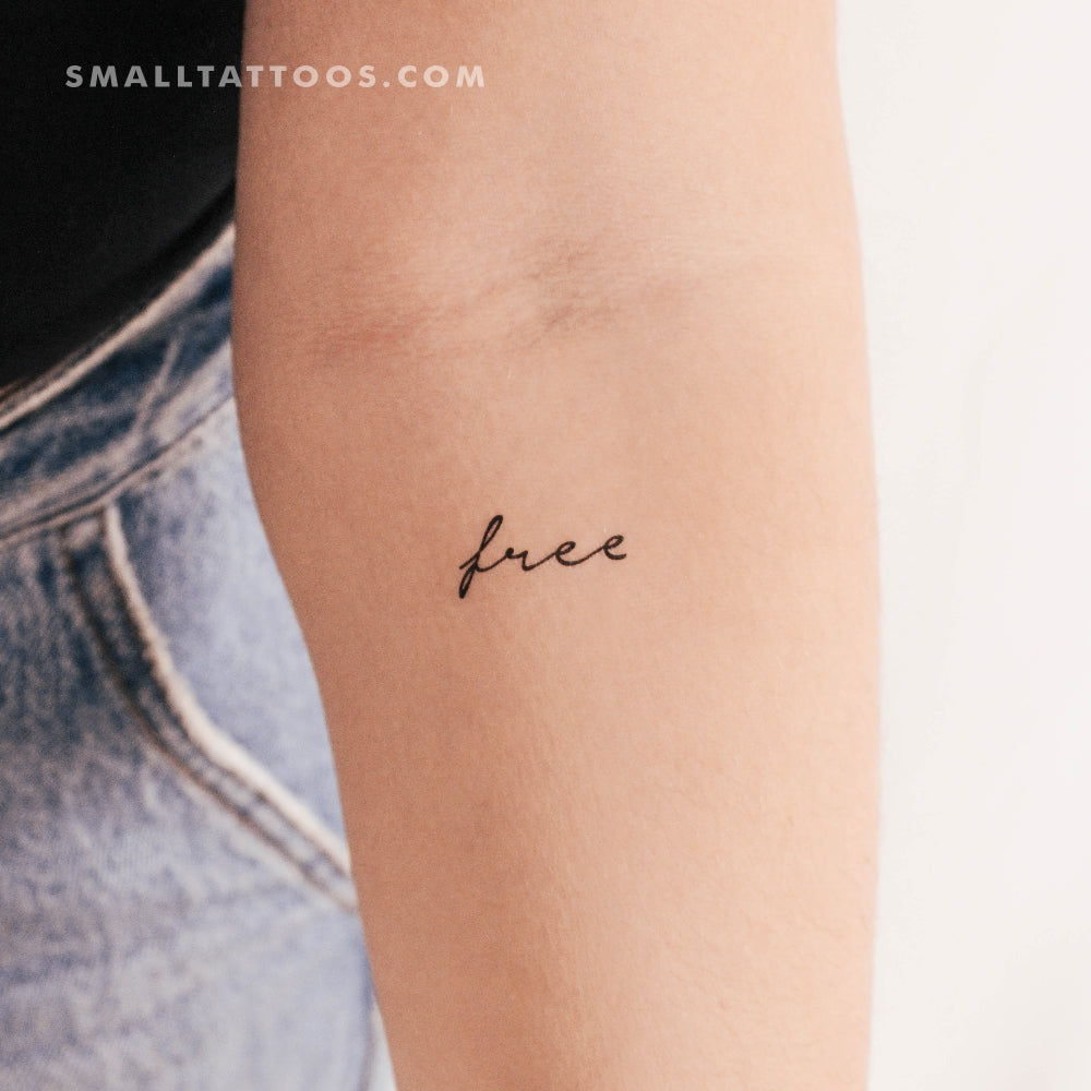 Free Temporary Tattoo (Set of 3)