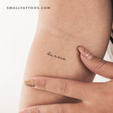 'Karma' Temporary Tattoo (Set of 3)