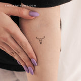 Cow Skull Temporary Tattoo (Set of 3)