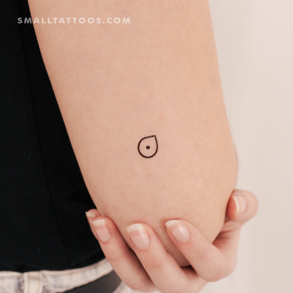 Empathy Symbol Temporary Tattoo (Set of 3)