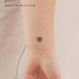 Integrity Symbol Temporary Tattoo (Set of 3)